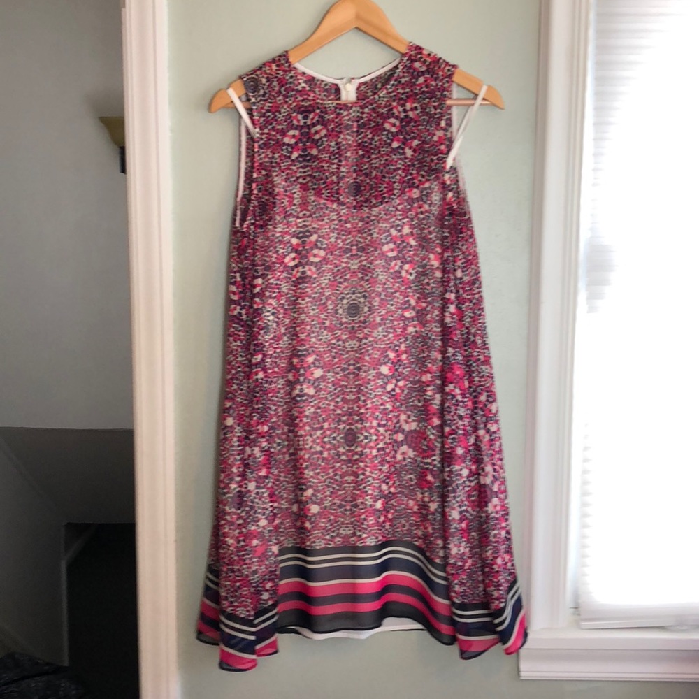 Donna Morgan for Anthropologie floral dress size 4
